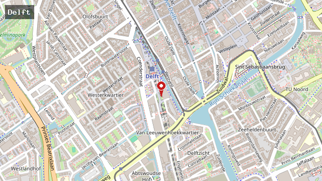Kaart van Nederland met WRTC-locaties